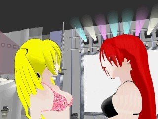 Giantess mmd trample crush erza