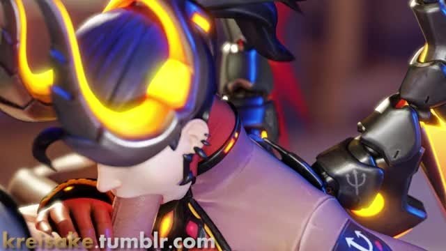 Mercy devil blowjob