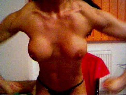 Female biceps webcam